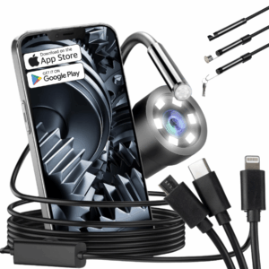 KAMERA ENDOSKOPOWA DO TELEFONU ANDROID & IPHONE FULL HD
