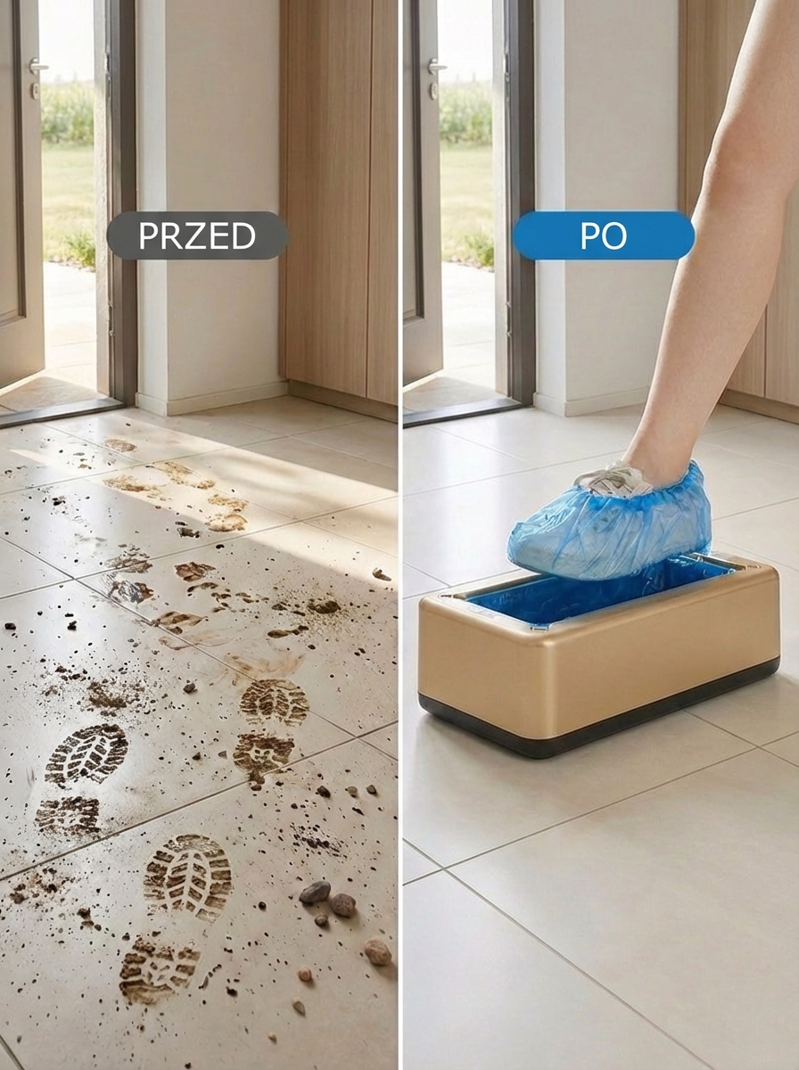 Częste mycie podłogi przez zabrudzone buty